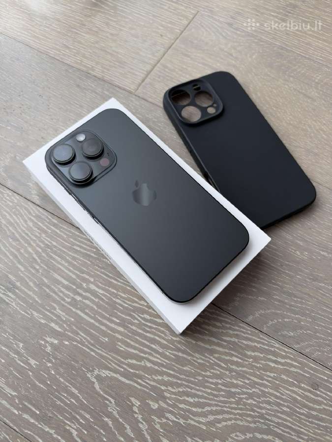 Apple iPhone 16pro 128gb Black - nuotraukos Nr. 2