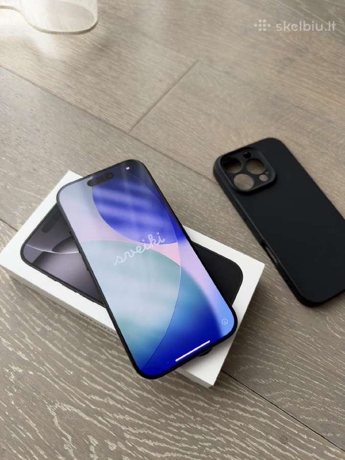 Apple iPhone 16pro 128gb Black - nuotraukos Nr. 7