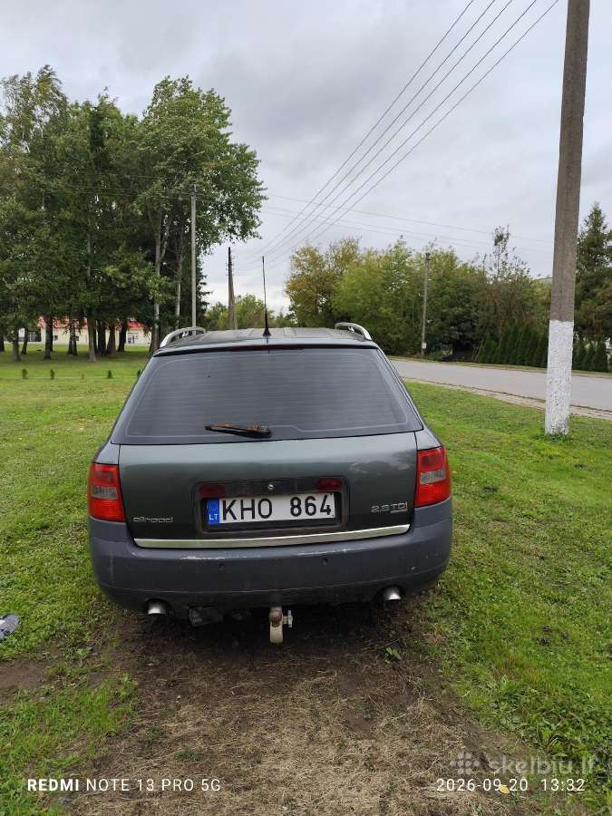 Audi A6 C5 allroad 2,5 132kw - nuotraukos Nr. 5