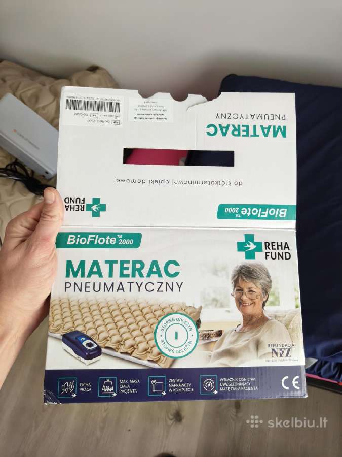 Medicininis čiužinys nuo pragulų Bioflote 2000 - nuotraukos Nr. 4