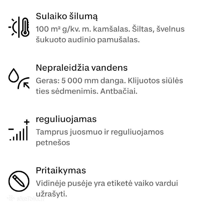 Decathlon vaikiškos slidinėjimo kelnės - nuotraukos Nr. 3