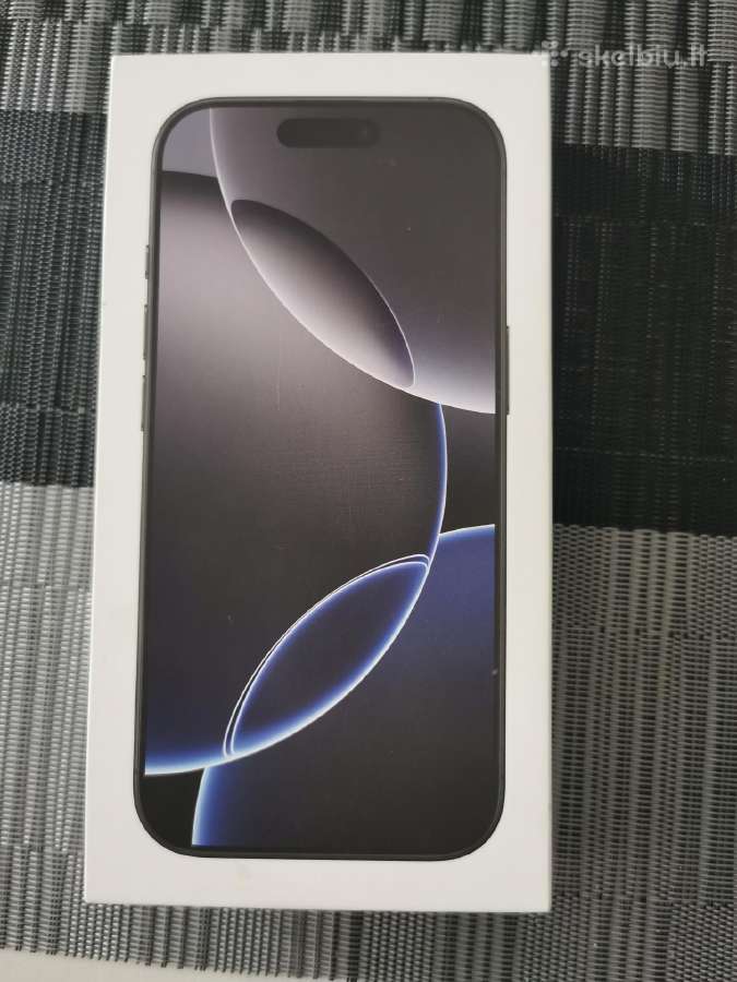 iPhone 16pro 256 GB, Black Titanium - nuotraukos Nr. 6