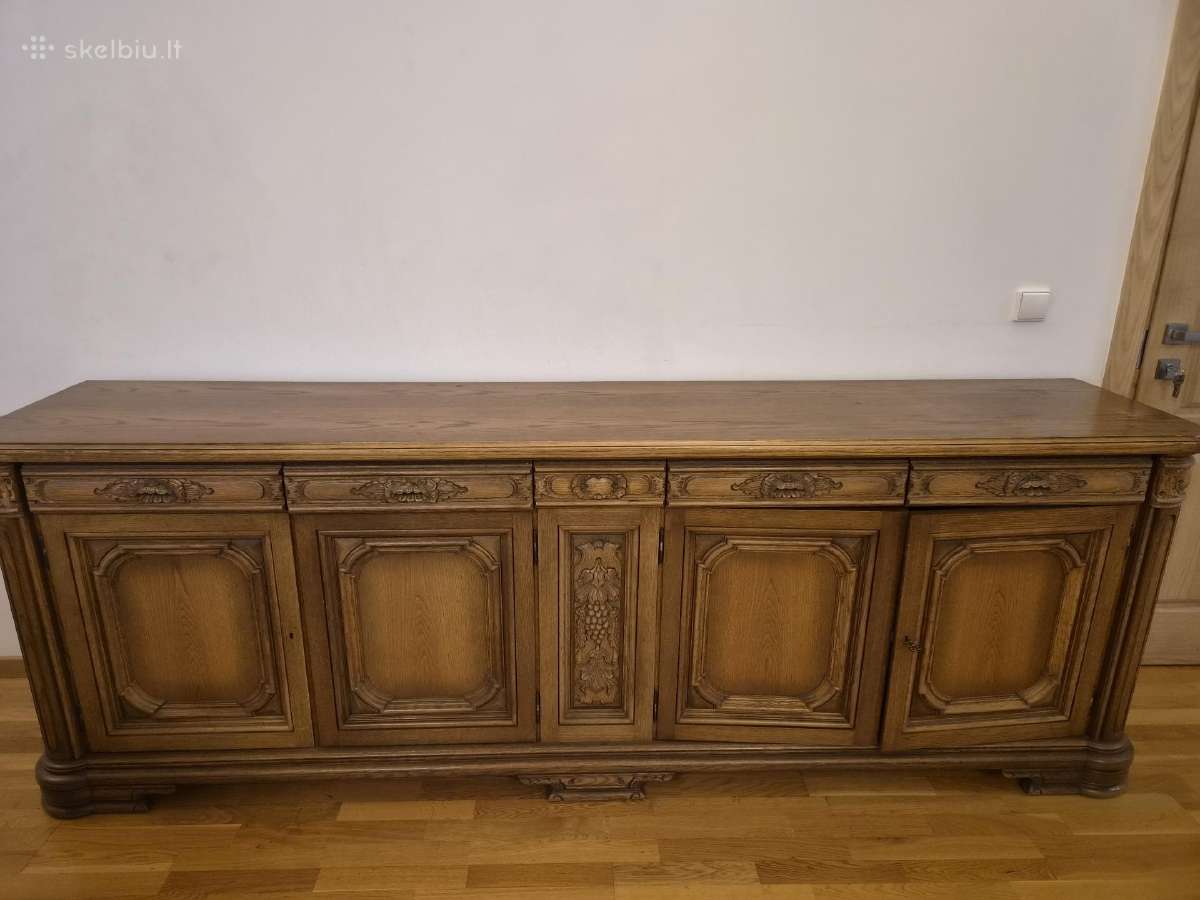 Medinė didelė komoda - nuotraukos Nr. 3