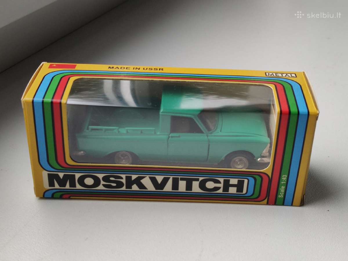 1:43 Moskvich moskvic pikap ussr - nuotraukos Nr. 3