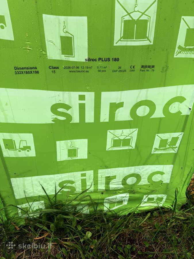 Silroc Plus 180 blokeliai – nauji, likutis - nuotraukos Nr. 2