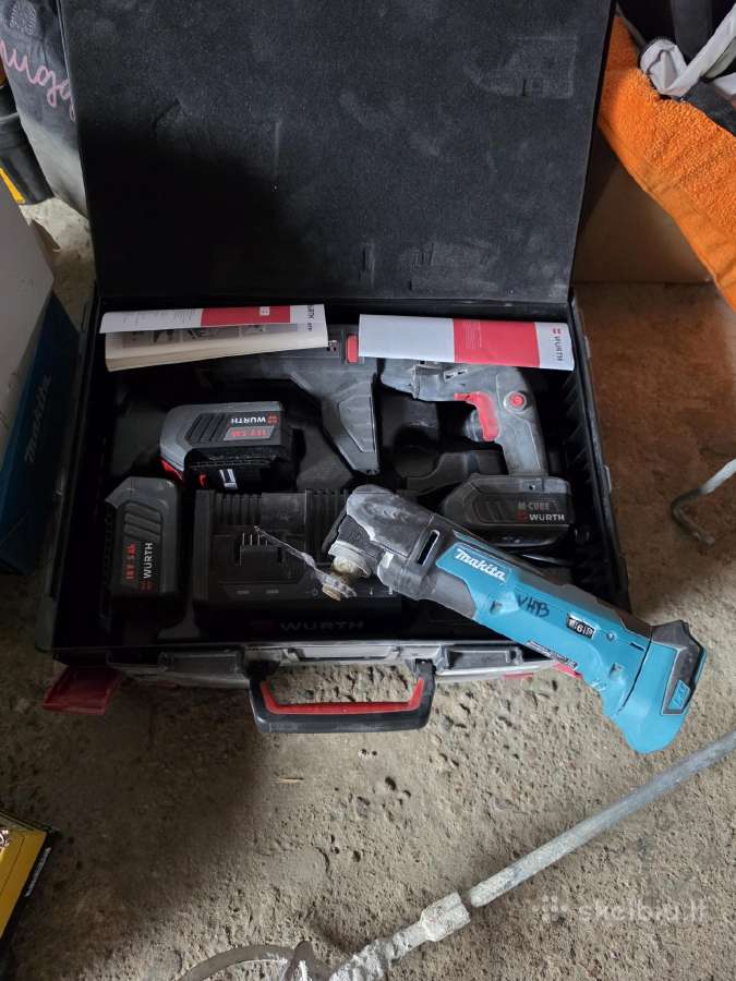 Makita,wurth irdewalt yrankiai - nuotraukos Nr. 2