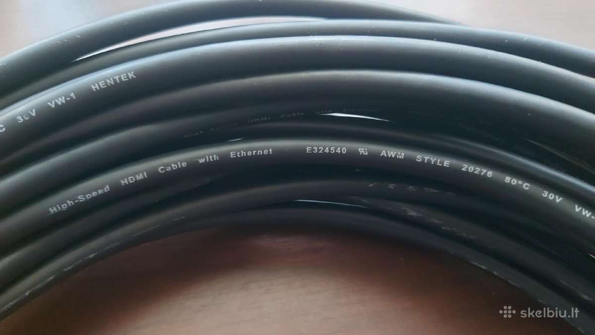 Hdmi kabelis 20m. - nuotraukos Nr. 2