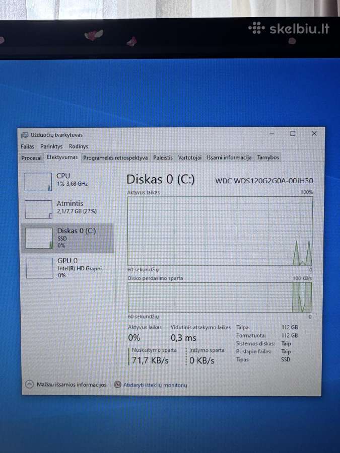 Stacionarus kompiuteris su originaliais Win10 Pro - nuotraukos Nr. 5