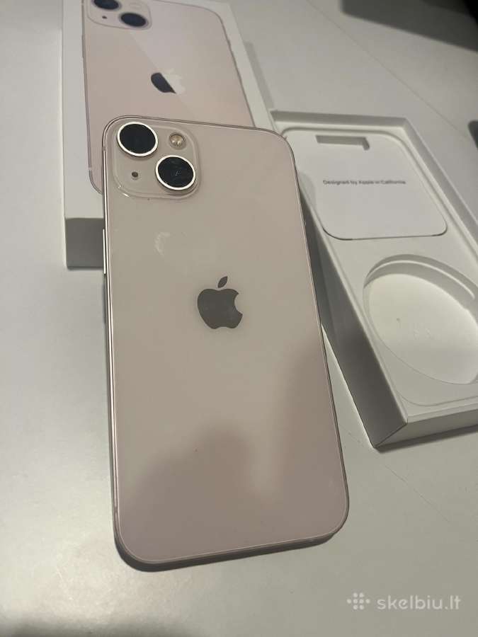 iPhone 13 (Pink / Rožinės spalvos, 128 GB) - nuotraukos Nr. 2