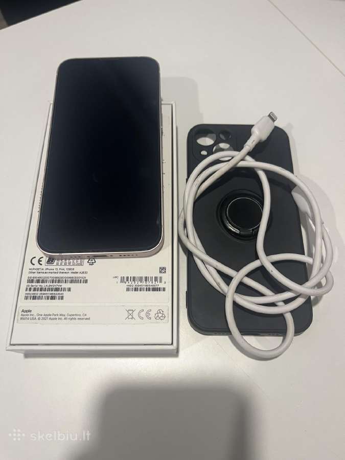 iPhone 13 (Pink / Rožinės spalvos, 128 GB) - nuotraukos Nr. 10