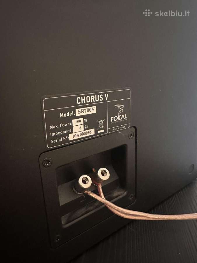 Focal Sr700v - nuotraukos Nr. 3