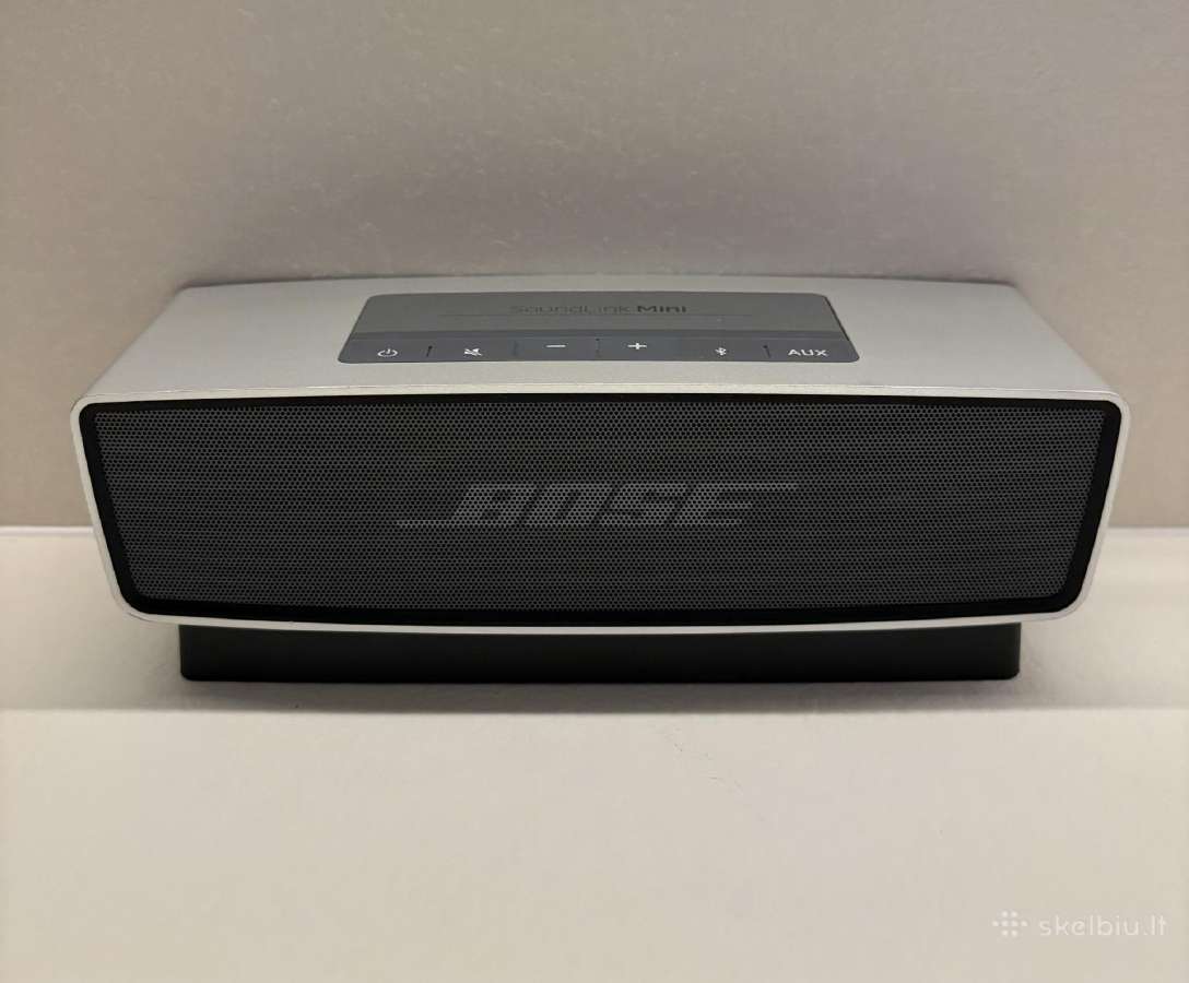 Bose Soundlink Mini, su dėžute ir dock station - nuotraukos Nr. 2