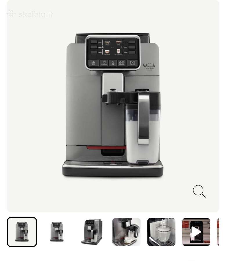 Kavos Aparatas Gaggia Ri9604/01 espresso - nuotraukos Nr. 12