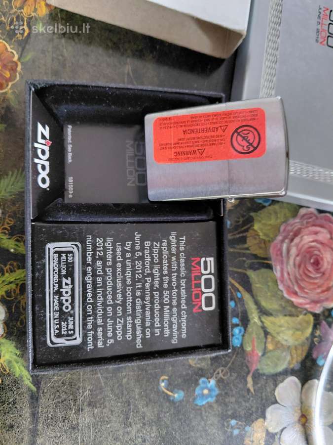 Ziebtuvelis zippo 500 - nuotraukos Nr. 3