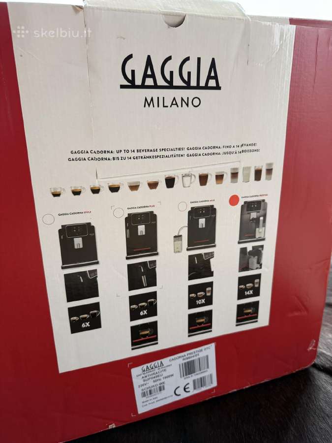 Kavos Aparatas Gaggia Ri9604/01 espresso - nuotraukos Nr. 18
