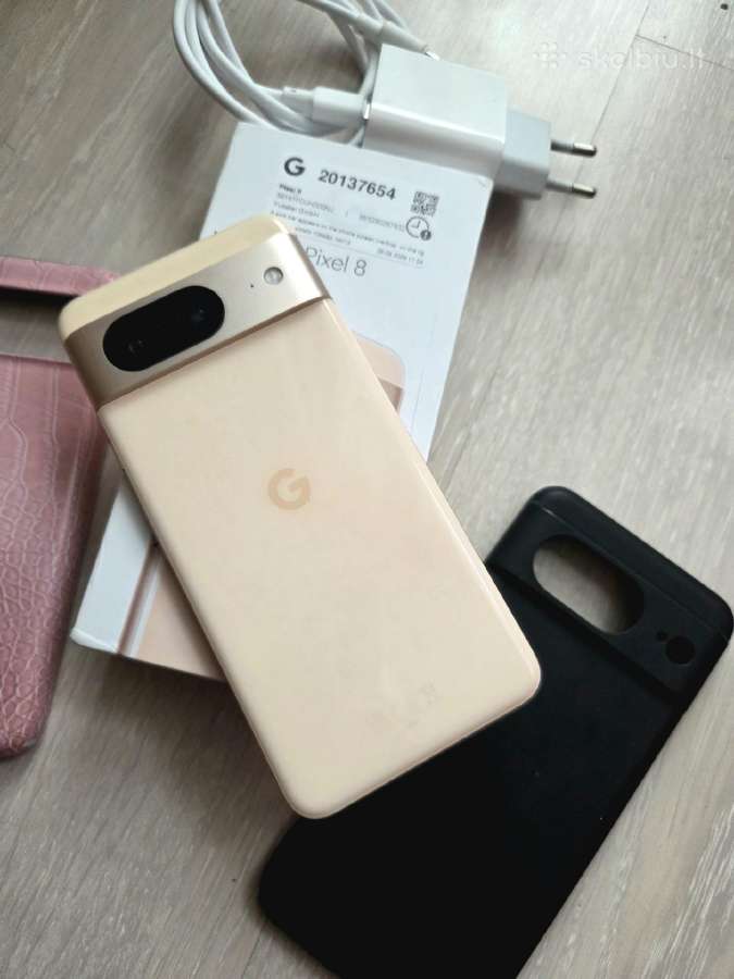 Google Pixel 8 128gb, labai gero stovio, komplekt - nuotraukos Nr. 8