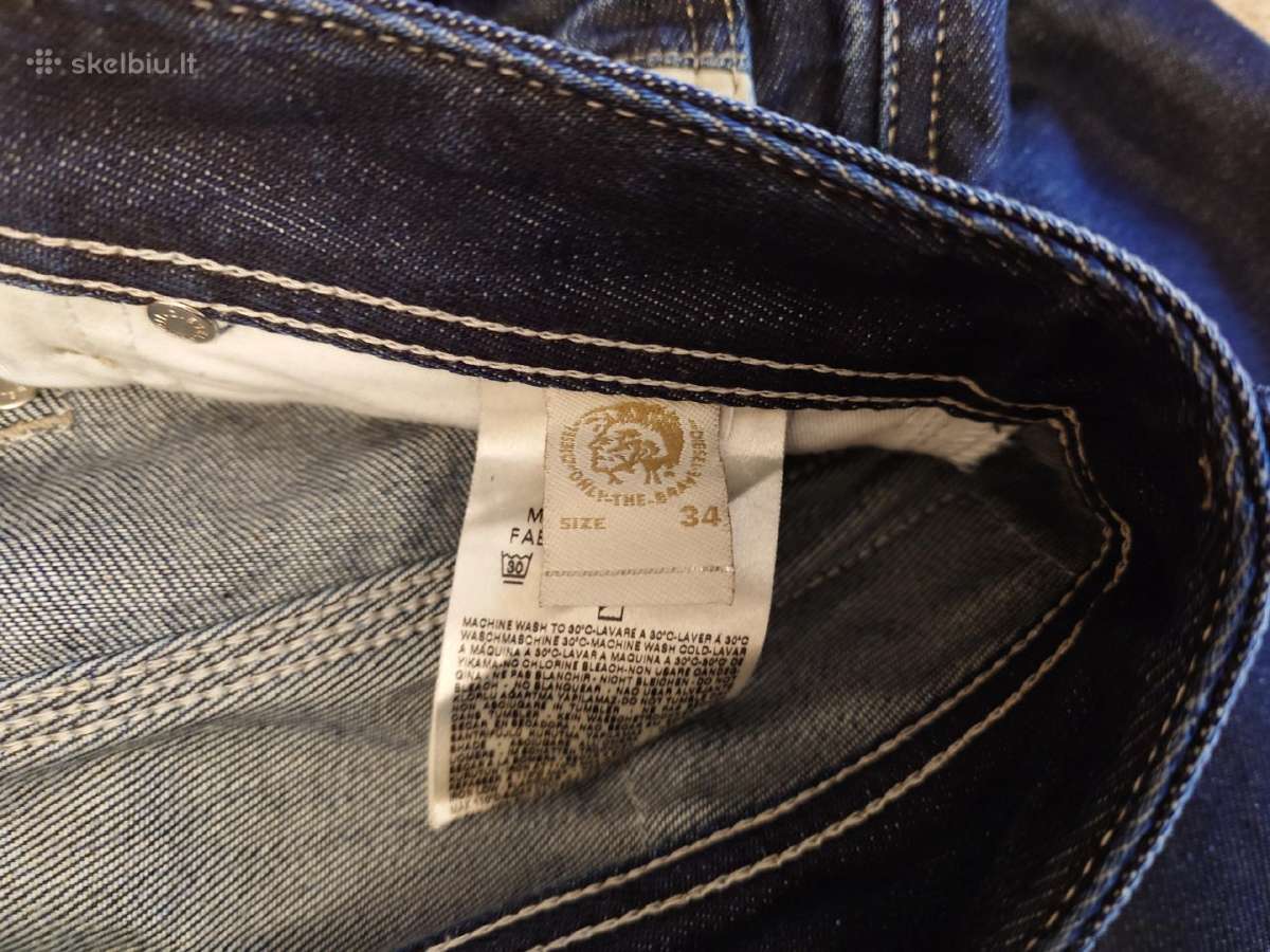 Vyriški džinsai diesel. - nuotraukos Nr. 6