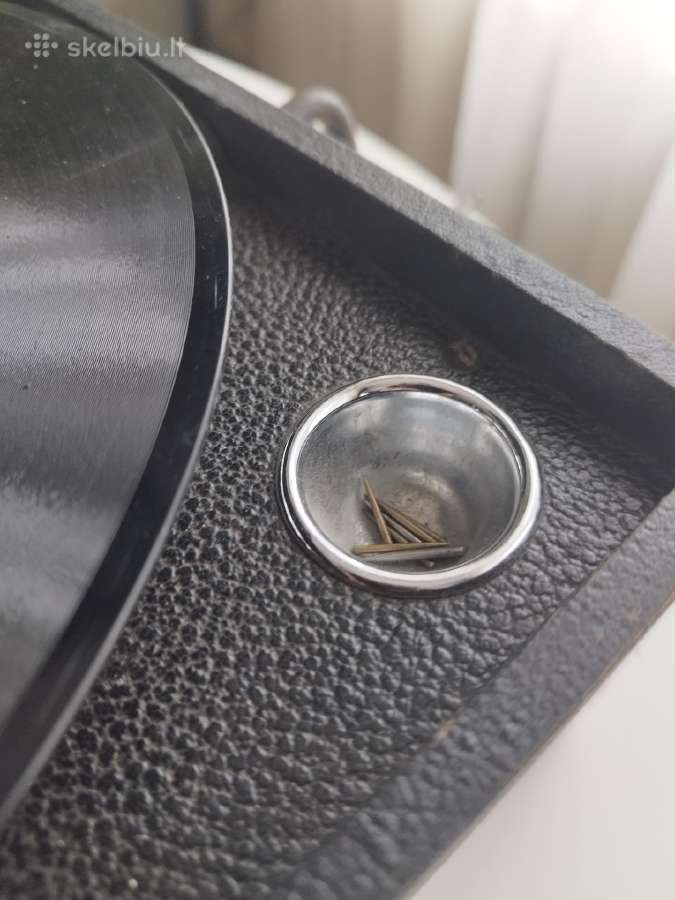 Antikvarinis gramofonas His Master's Voice - nuotraukos Nr. 4