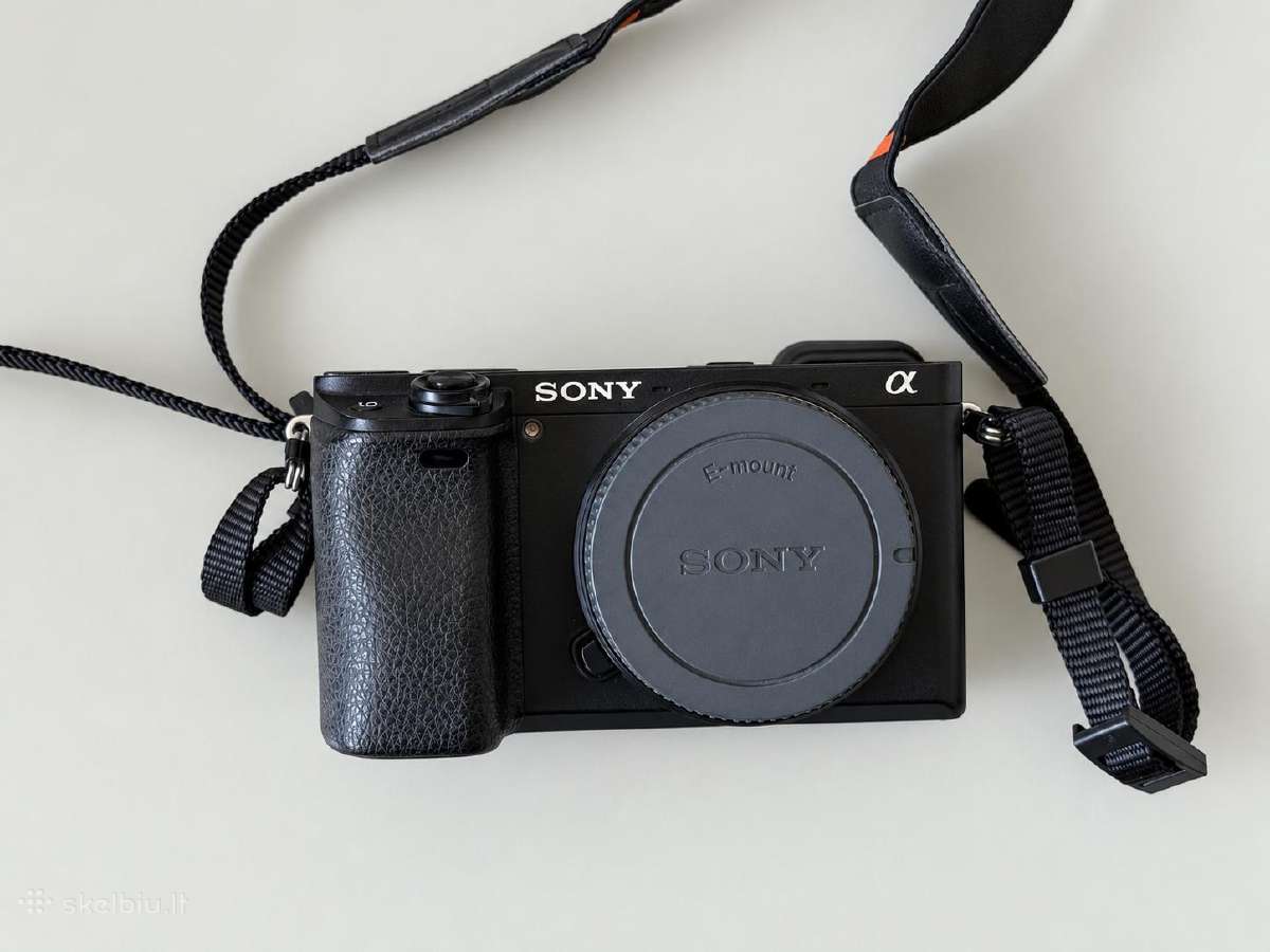Sony a6300 su dviem objektyvais ir 128 GB Sd - nuotraukos Nr. 4