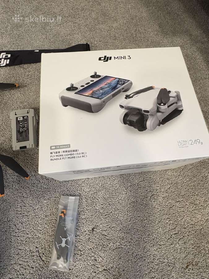 Parduodamas Dji Mini 3 Fly More Comboparduodu Dj - nuotraukos Nr. 7
