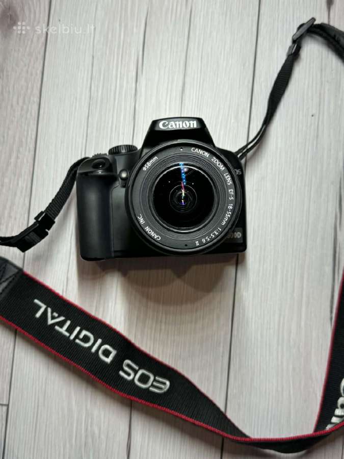 Canon EOS 1000d fotoaparatas - nuotraukos Nr. 2