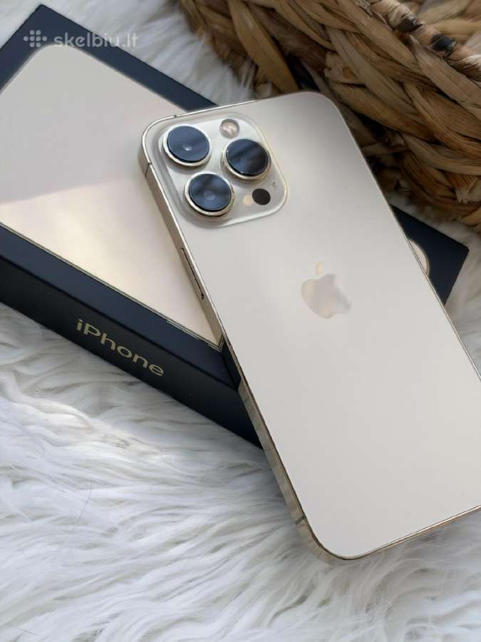 iPhone 13 Pro, 128 GB, Gold su priedais - nuotraukos Nr. 2