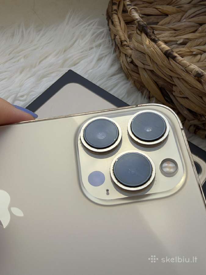 iPhone 13 Pro, 128 GB, Gold su priedais - nuotraukos Nr. 4