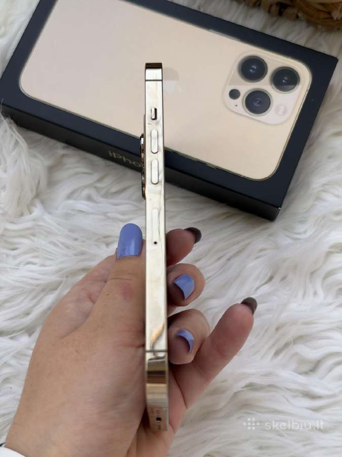 iPhone 13 Pro, 128 GB, Gold su priedais - nuotraukos Nr. 5