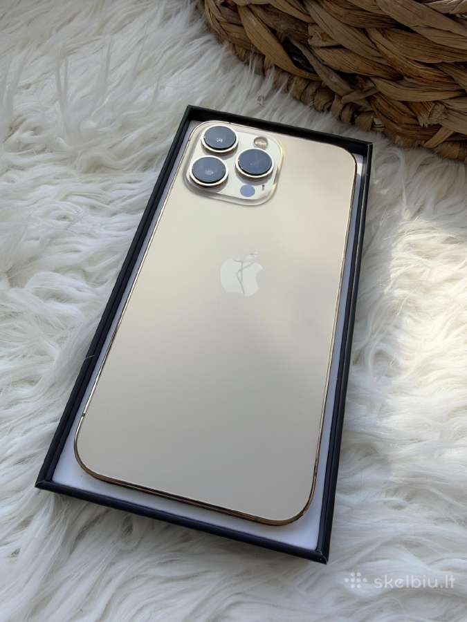 iPhone 13 Pro, 128 GB, Gold su priedais - nuotraukos Nr. 10