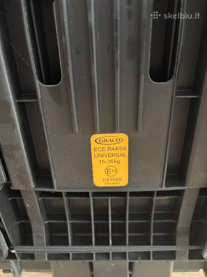 Automobilinė kėdutė Graco Affix, juoda sp - nuotraukos Nr. 6