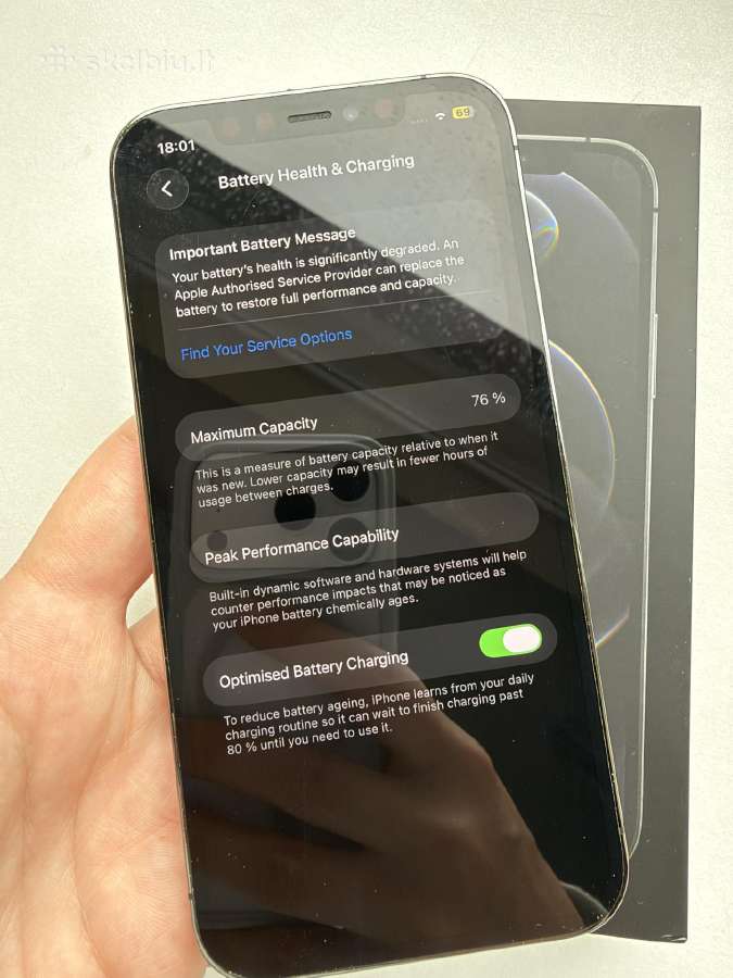 iPhone 12 pro - nuotraukos Nr. 3