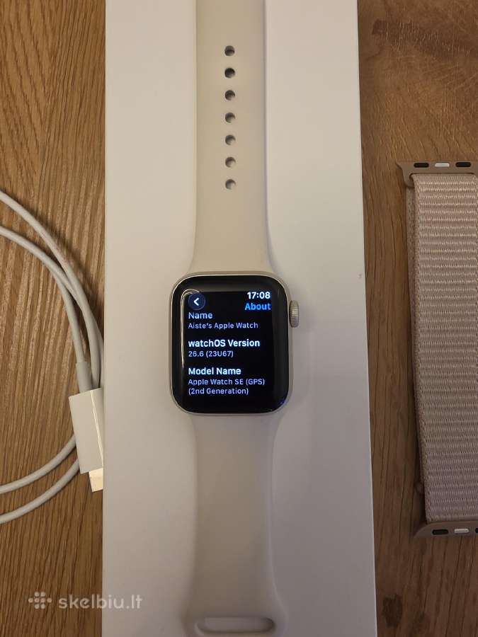 Apple watch Se 40mm (2nd gen) - nuotraukos Nr. 3