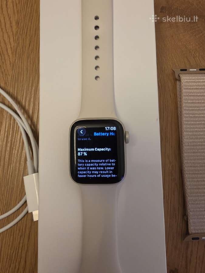 Apple watch Se 40mm (2nd gen) - nuotraukos Nr. 5