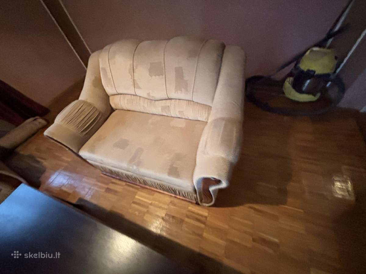 Sofa, svetainės baldų komplektas - nuotraukos Nr. 4