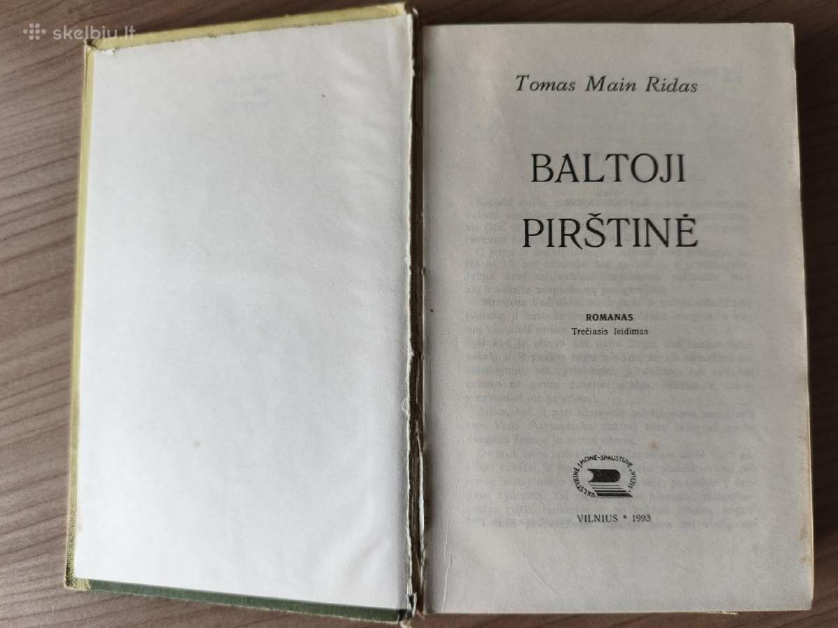 Tomas Main Ridas "Baltoji pirštinė" - nuotraukos Nr. 4