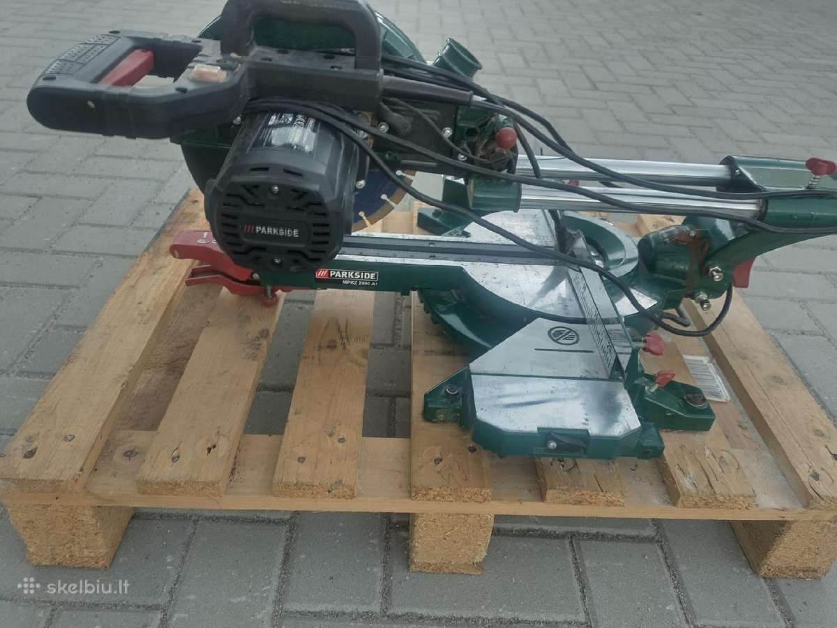 Parkside Mpkz 2000 A1 stumdomos pjovimo staklės - nuotraukos Nr. 2