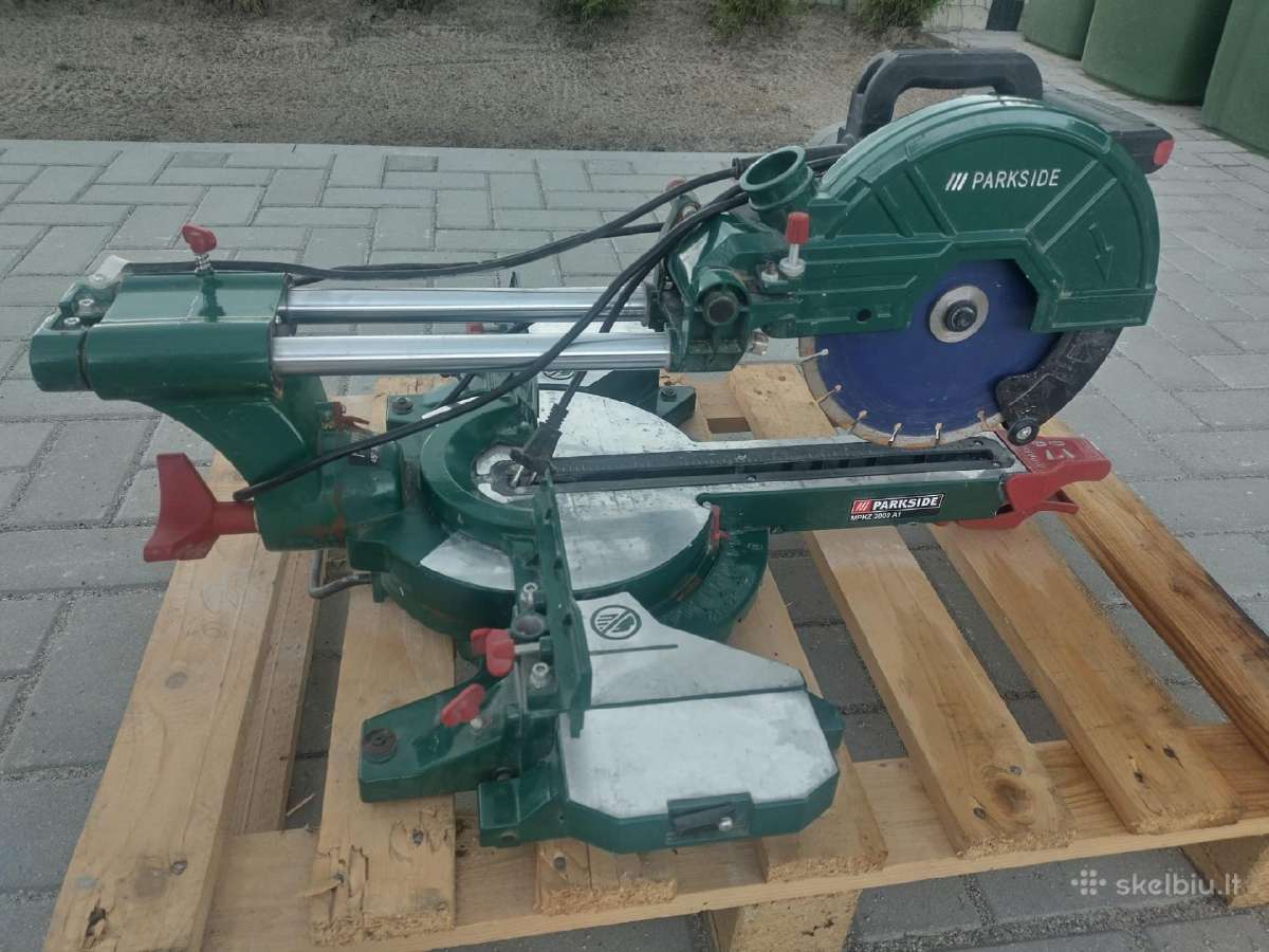 Parkside Mpkz 2000 A1 stumdomos pjovimo staklės - nuotraukos Nr. 7