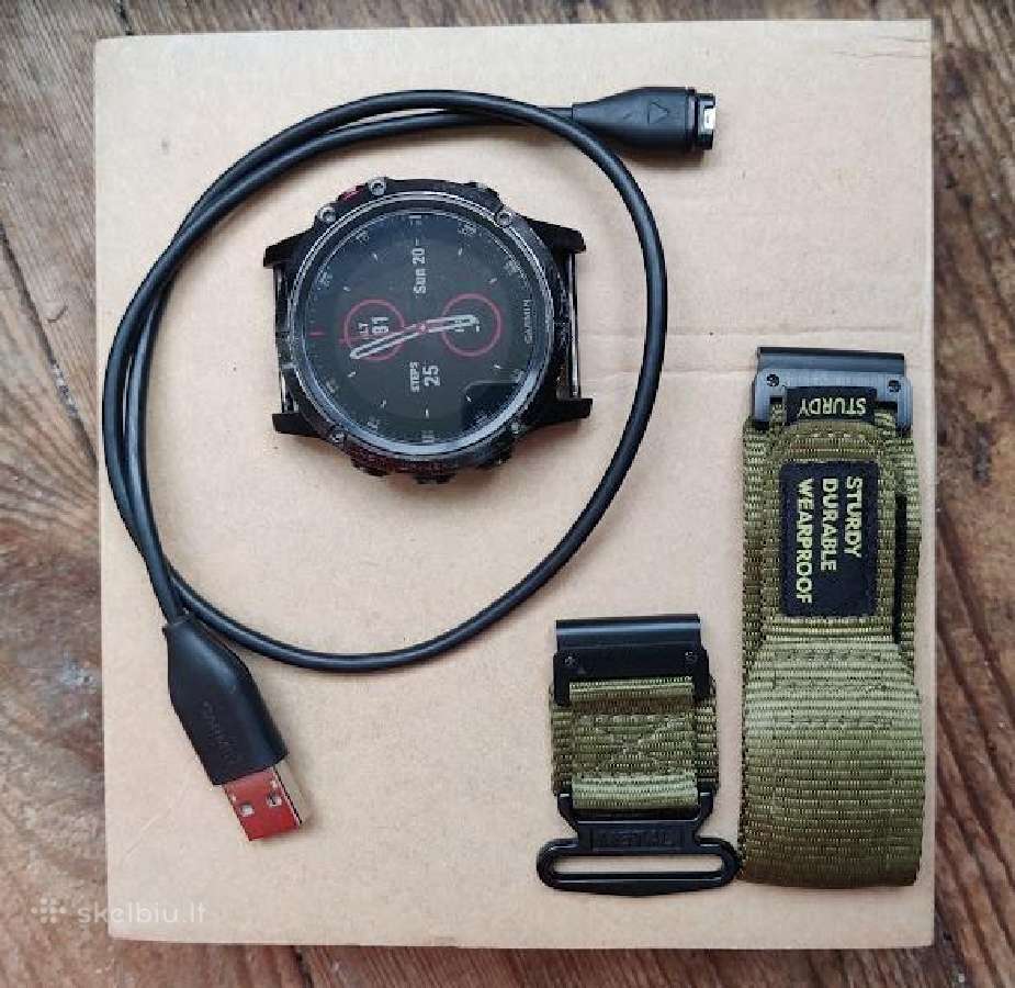 Garmin Fenix 5x Plus - nuotraukos Nr. 3