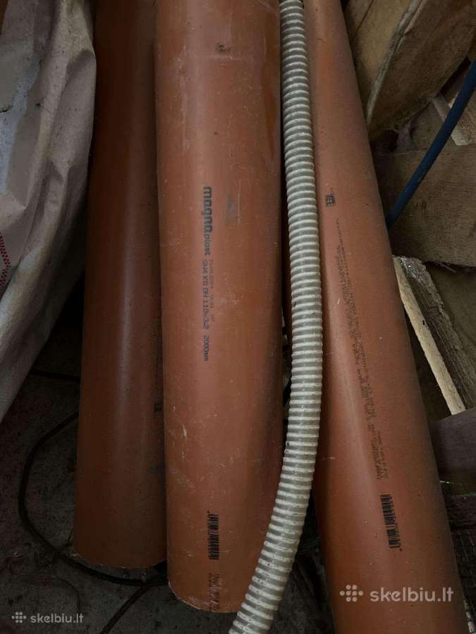 Pvc lauko nuotekų (kanalizacijos), drenažo vamzdži - nuotraukos Nr. 2
