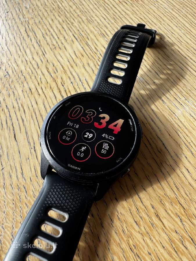 Garmin Forerunner 265 – juodas - nuotraukos Nr. 2