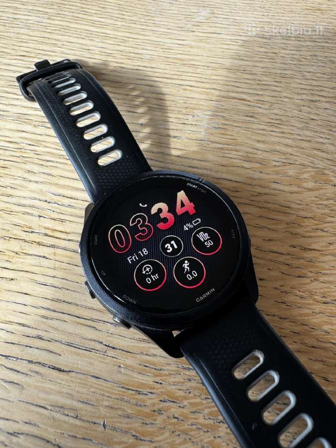 Garmin Forerunner 265 – juodas - nuotraukos Nr. 3