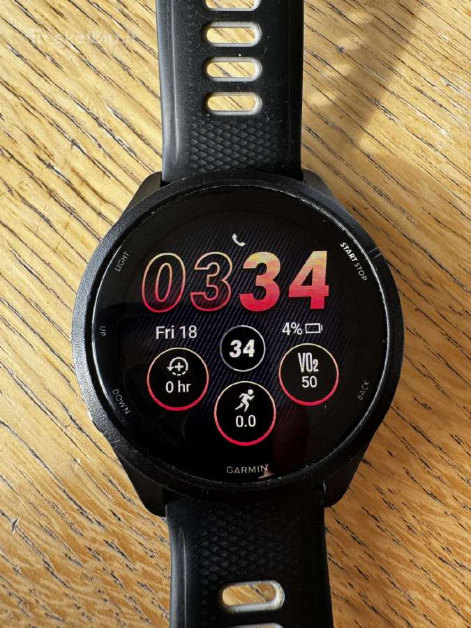 Garmin Forerunner 265 – juodas - nuotraukos Nr. 4