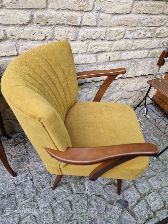 Vintažinis mid century fotelis - nuotraukos Nr. 2