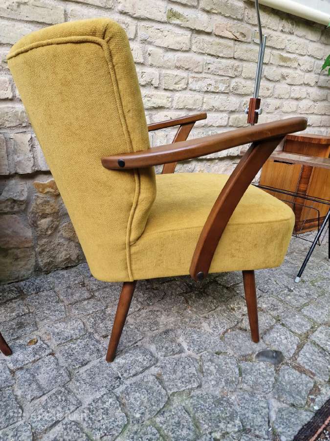 Vintažinis mid century fotelis - nuotraukos Nr. 3