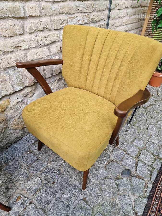 Vintažinis mid century fotelis - nuotraukos Nr. 5