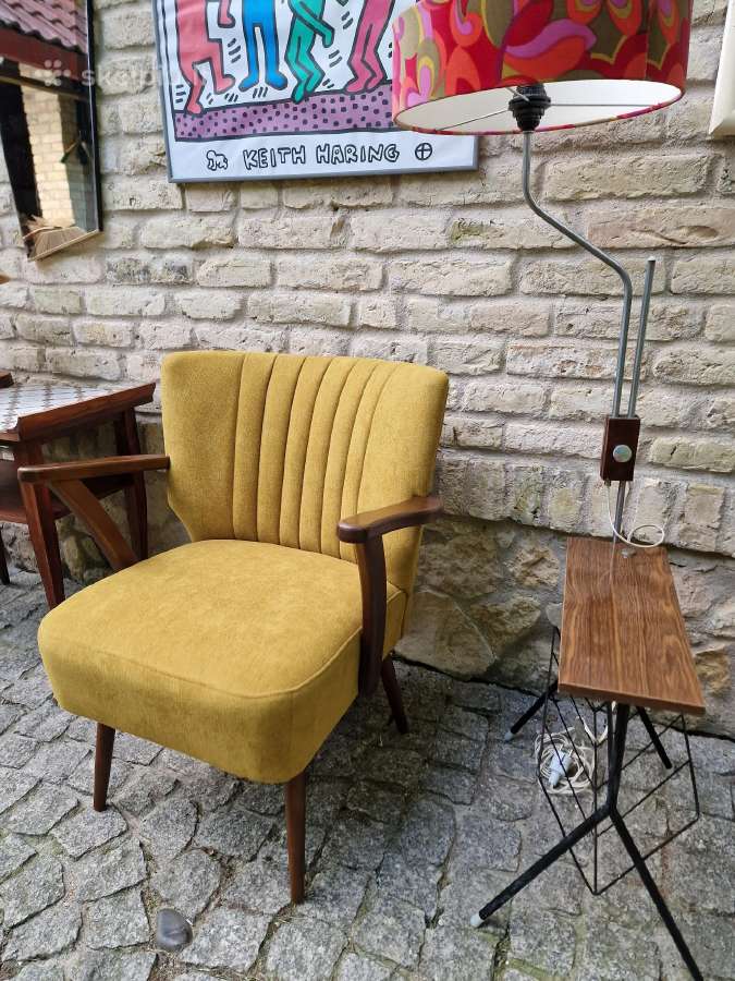 Vintažinis mid century fotelis - nuotraukos Nr. 12