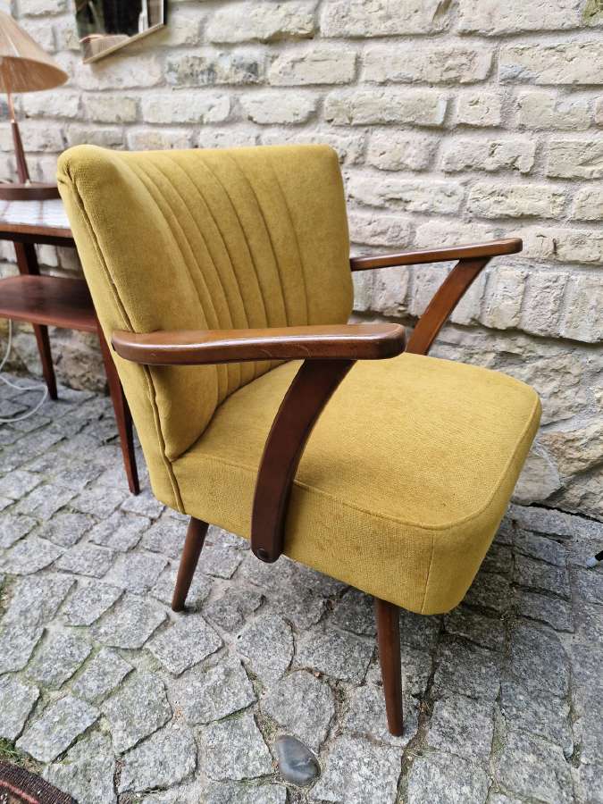 Vintažinis mid century fotelis - nuotraukos Nr. 17