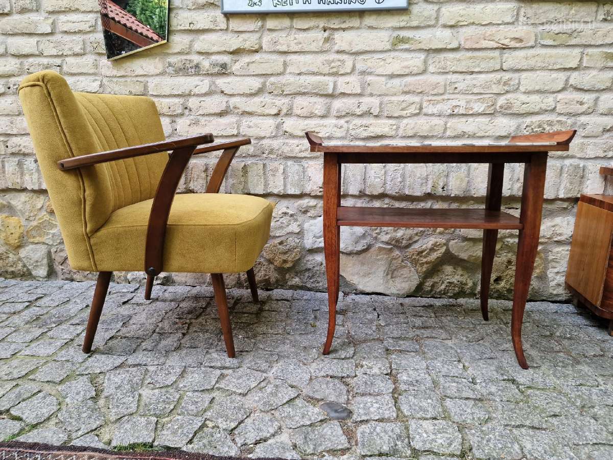 Vintažinis mid century fotelis - nuotraukos Nr. 23