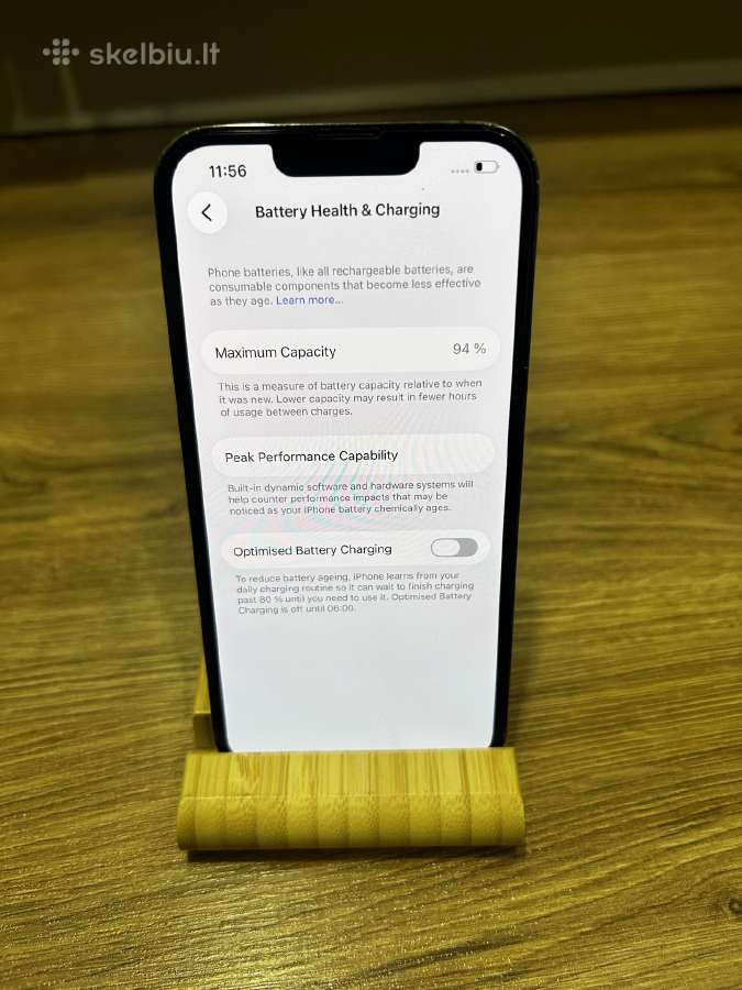 iPhone 13 pro 256gb baterija 94 - nuotraukos Nr. 3