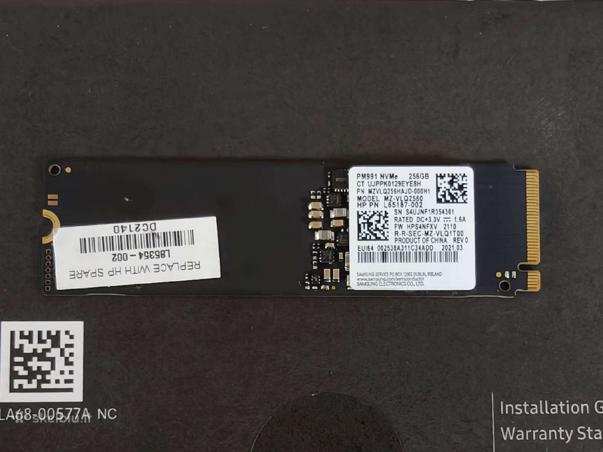 Nvme SSD 256 GB, Atnaujintas sarašas - nuotraukos Nr. 5